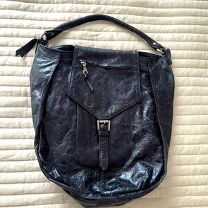 MNG (Mango) Leather Shoulder Bag